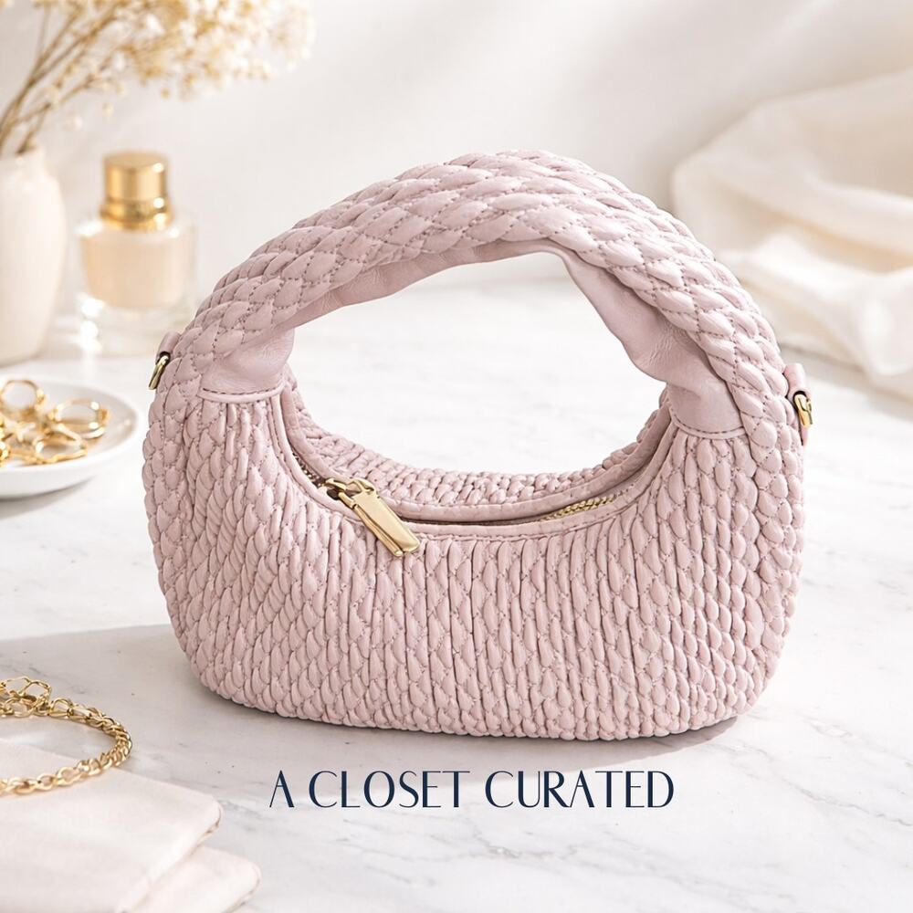 Sincerely Jules Top Handle Bag Crossbody Pink NEW